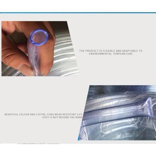 Ống nước hồ cá nhựa trong suốt Ø7mm,Ø8mm không độc hại thân thiện với môi trường