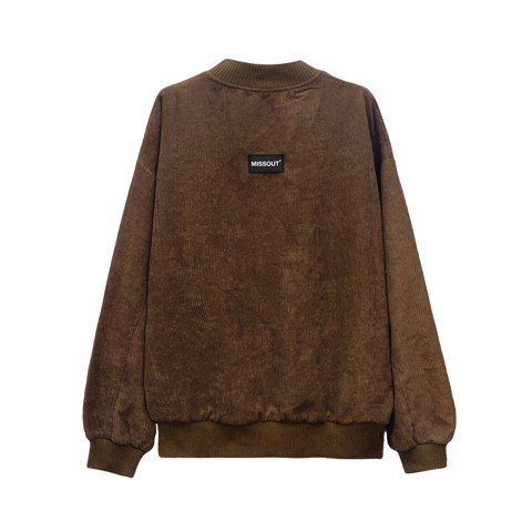 ÁO KHOÁC MISSOUT BASIC BOMBER BROWN