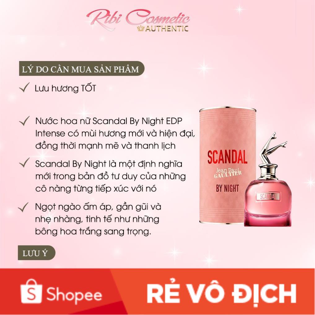 Nước Hoa Nữ chiết 10ml Jean Paul Gaultier Scandal By Night Edp Intense Đêm Của Những Điều Ngọt Ngào