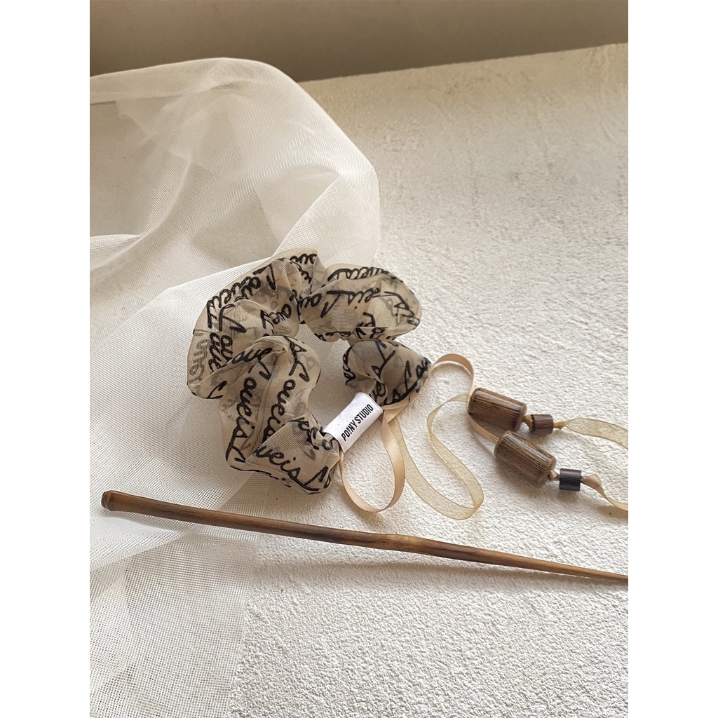 Trâm Cài Tóc Đính Ruy Băng Phong Cách Cổ Điển Cho Nữ