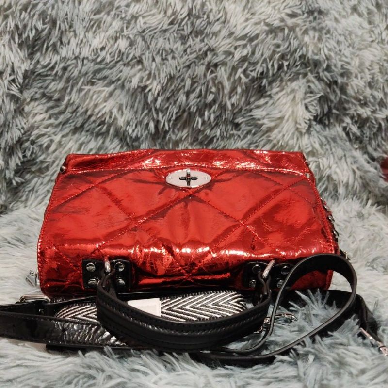 Túi M78 si tuyển Nhật da bò phủ bóng 30cmx20cmx12cm