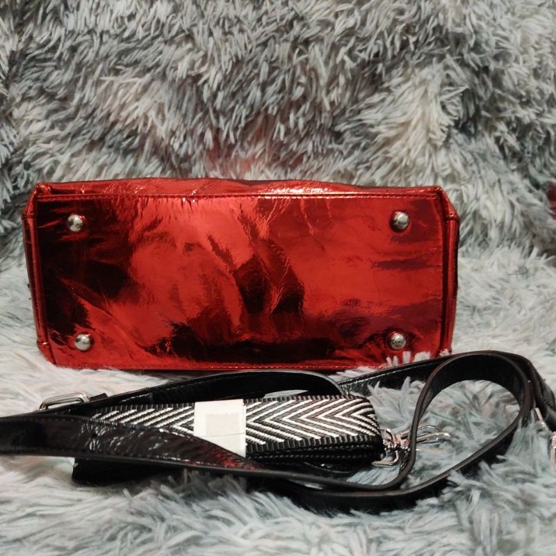 Túi M78 si tuyển Nhật da bò phủ bóng 30cmx20cmx12cm