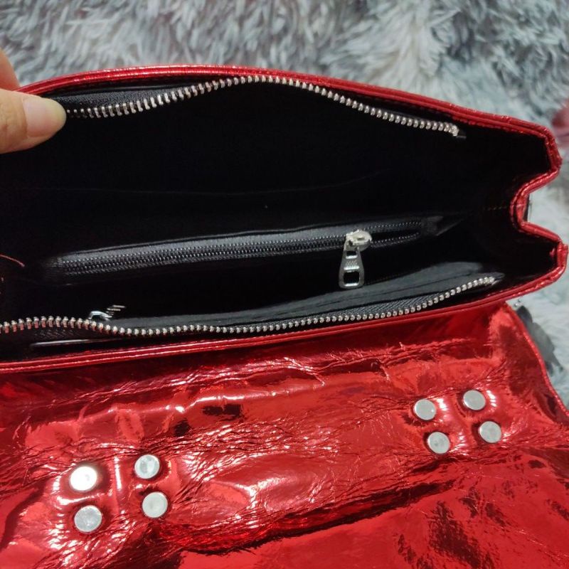 Túi M78 si tuyển Nhật da bò phủ bóng 30cmx20cmx12cm