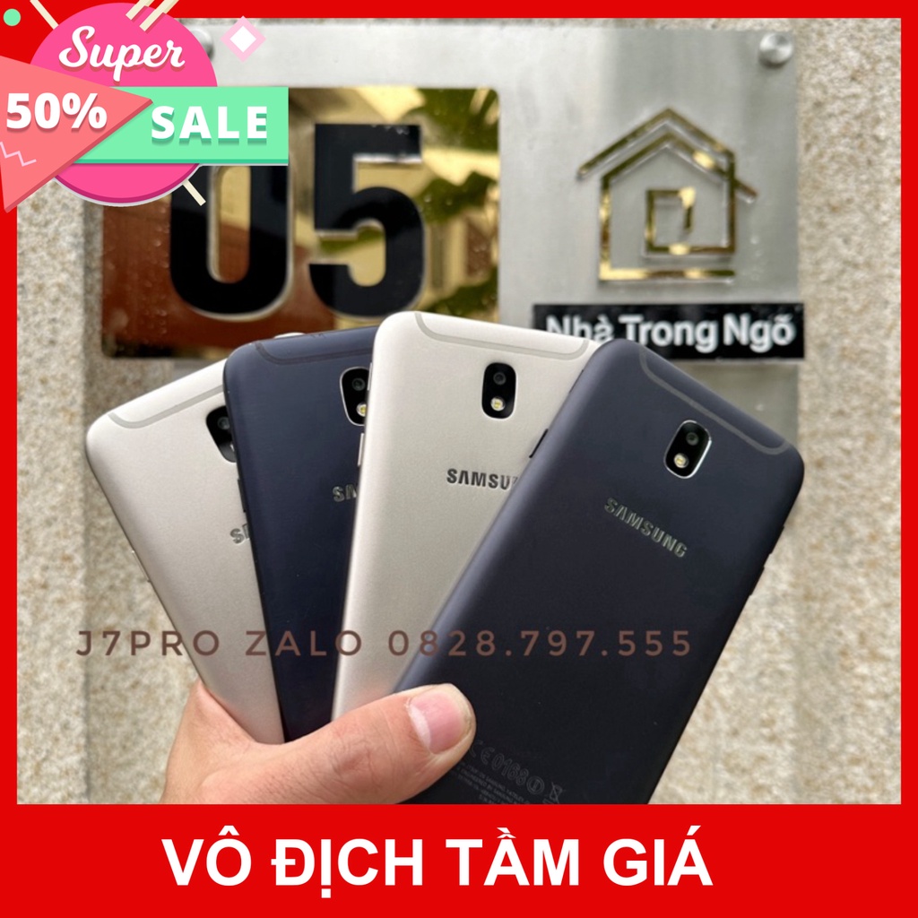 Siêu Rẻ điện thoại Samsung Galaxy J7 Pro Chính hãng 2sim ram 3G bộ nhớ 32G zin mới, Cày Game mượt - TNN 03