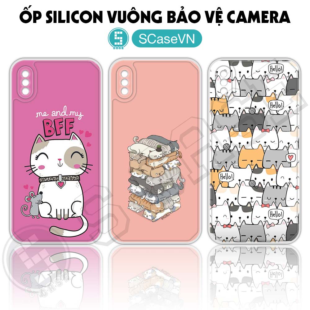 [Ốp Silicon Dẻo Cho iPhone 6 6s Plus 7 8 7Plus 8 Plus X Xs XR XsMax 11