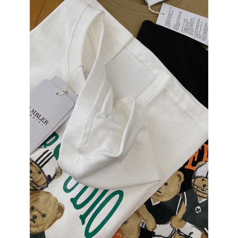 Áo thin  Ambler gấu in