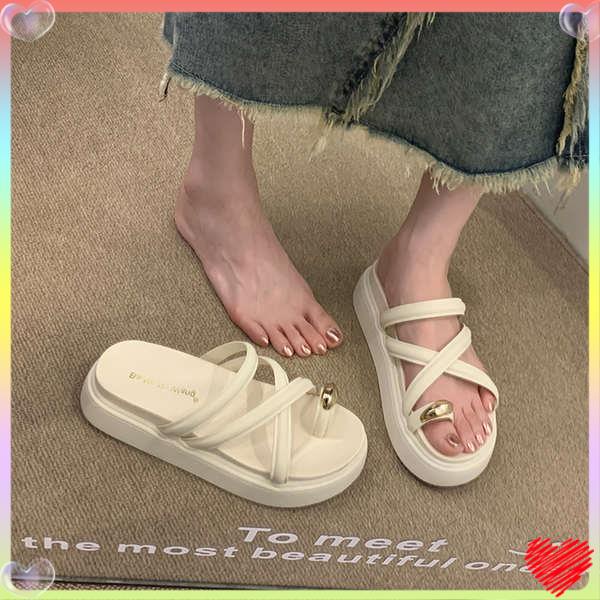 Dép lê dễ phối đế dày thời trang đi bên ngoài mẫu mới