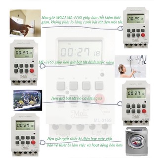 CÔNG TẮC HẸN GIỜ GIÂY |  ML-316S