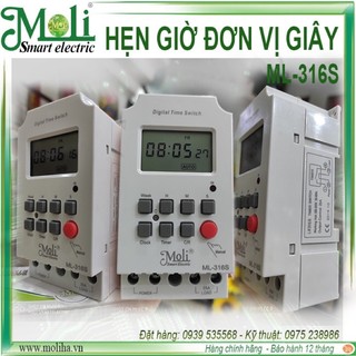 CÔNG TẮC HẸN GIỜ GIÂY |  ML-316S