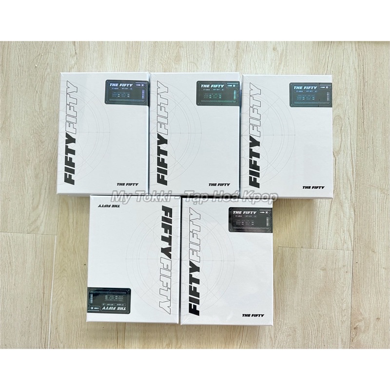 Bộ Tranh Ảnh Album The Fifty - Fifty Fifty