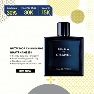 Bleu - de edp 10ml - nước hoa chính hãng