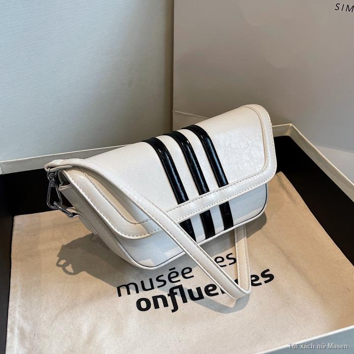 Thời Trang Hình Thang Túi Sọc Không Đều Túi Vuông Nhỏ Túi Nữ Túi Xách🌱HÀNG CÓ SẴN💐