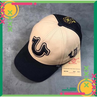Nón kết Mũ Ông địa True Religion Cap True Nón Lưới Kaki Cotton Logo Thêu U Unisex Thương Hiệu Cá Tính	Freesize	Monoshop