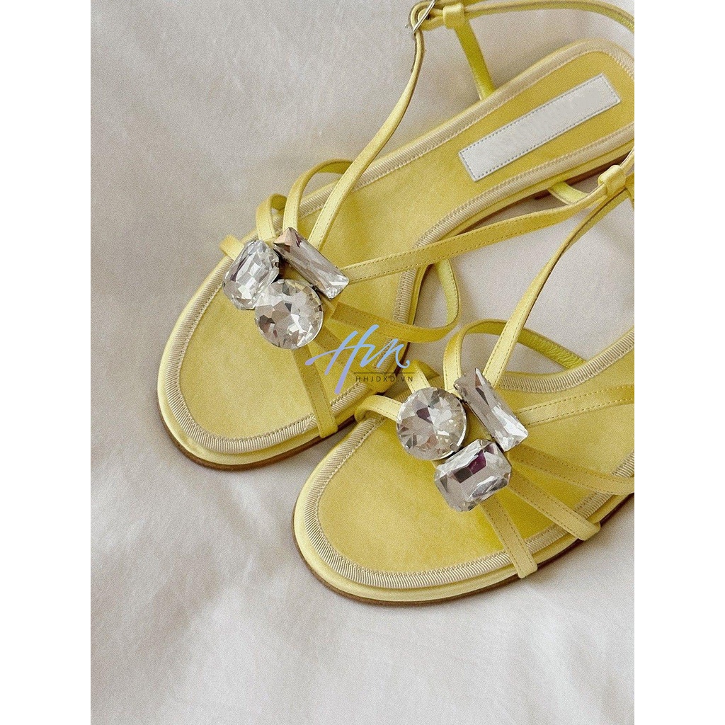 Sandal Đế Bằng Thiết Kế Mới Thời Trang Mùa Hè 2023 Dành Cho Nữ