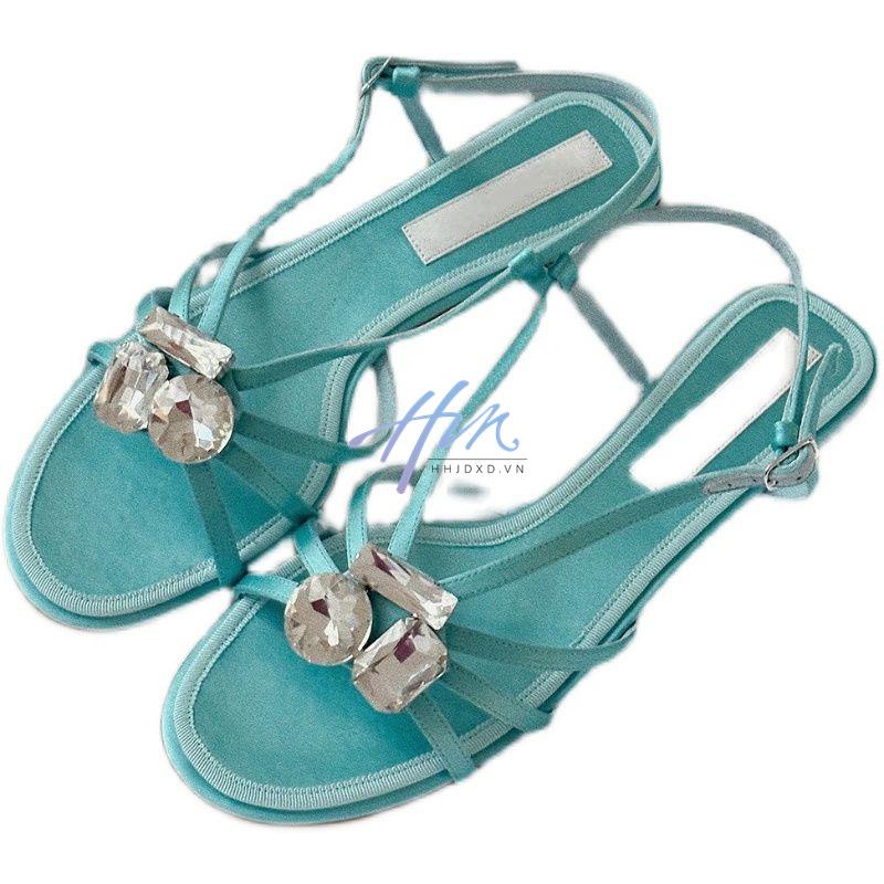 Sandal Đế Bằng Thiết Kế Mới Thời Trang Mùa Hè 2023 Dành Cho Nữ