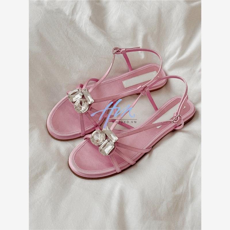 Sandal Đế Bằng Thiết Kế Mới Thời Trang Mùa Hè 2023 Dành Cho Nữ