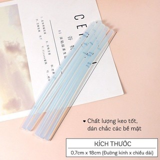 Keo nến dùng dán đồ