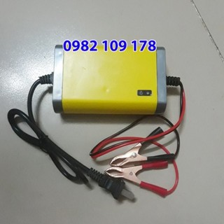Sạc bình ắc quy xe máy 12v-2A tự động ngắt khi đầy
