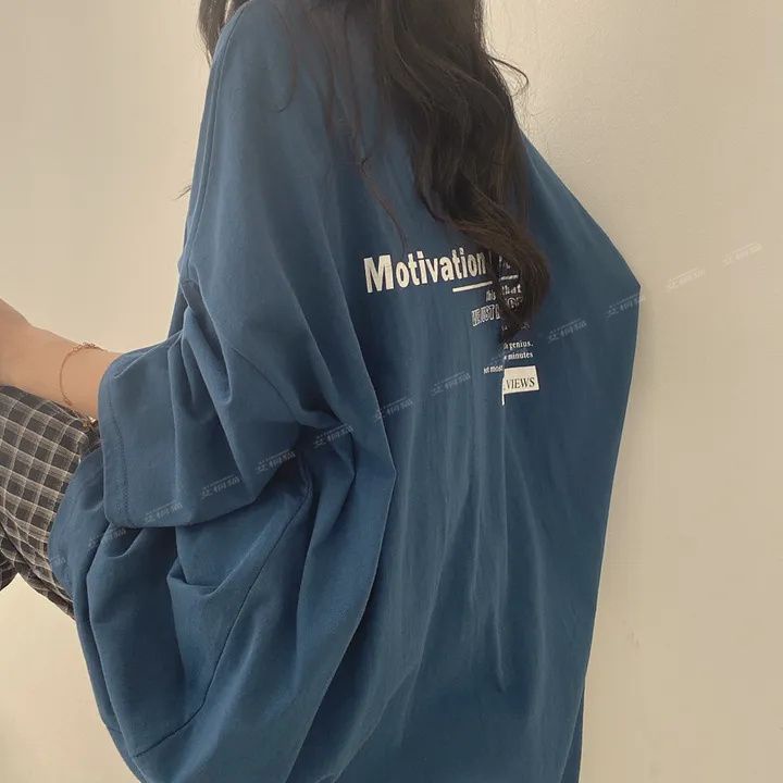 Jiashucheng Áo Thun Cotton Tay Ngắn Dáng Rộng Thời Trang Mùa Hè Phong Cách Hàn Quốc Cho Nữ