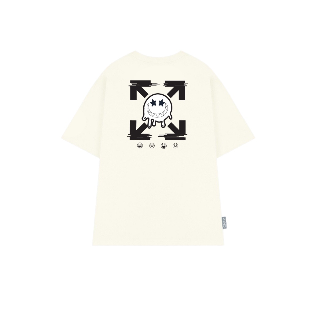 Áo phông Local Brand Form Rộng Tay Lỡ Nam Nữ trắng đen áo phông trơn unisex ZYNO 3 | BigBuy360 - bigbuy360.vn