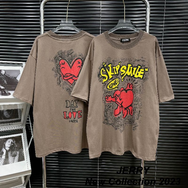 Áo phông tim skip hàng QCL1