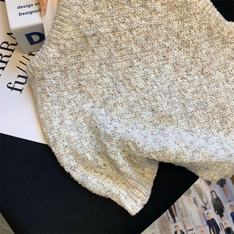 Jiashucheng Áo Dệt Kim Hai Dây Ngắn Cắt Vai Ôm Dáng Màu Xanh Lá Quyến Rũ Thời Trang Mùa Hè Nóng Bỏng Dành Cho Nữ