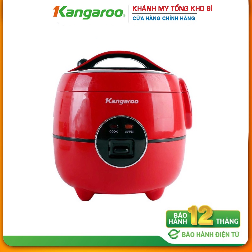 Nồi cơm điện Kangaroo 1.2L loại cơ Model KG822 - Hàng Chính Hãng