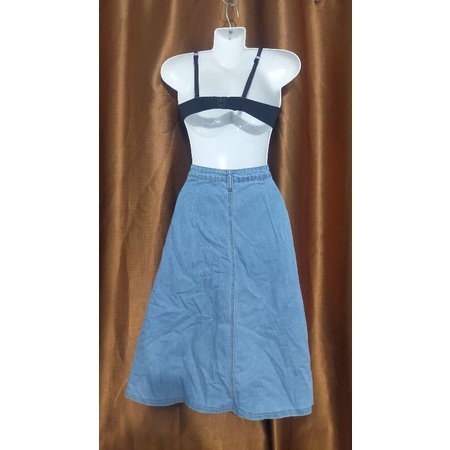 Chân váy bò size S