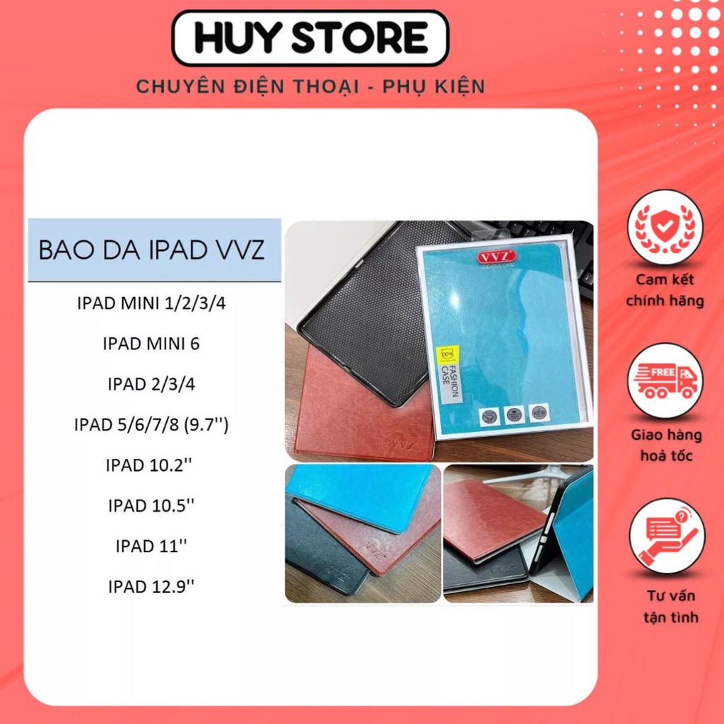 Bao Da Ipad Vvz Nhựa Mềm Full Mã Chất Liệu Cao Cấp