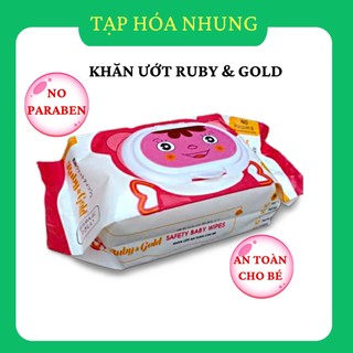 Khăn giấy ướt không mùi 150G RUBY & GOLD  