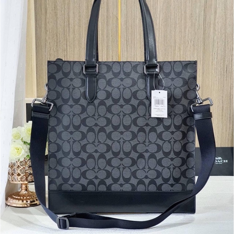 [Auth_Sale] Túi Coach nam dáng cặp C3232 để laptop