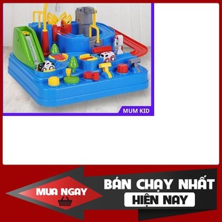 Bộ đồ chơi lắp ghép, lắp ráp đường đua ô tô phiêu lưu cho bé trai, gái 3 4 5 6 7 8 tuổi. Trò chơi trí tuệ cho