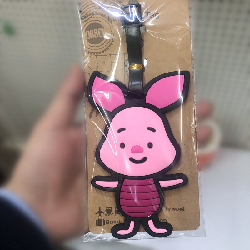 Thẻ Đánh Dấu Hành Lý Hình Hoạt Hình Đáng Yêu