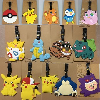 Thẻ gắn hành lý hình rồng lửa pokemon