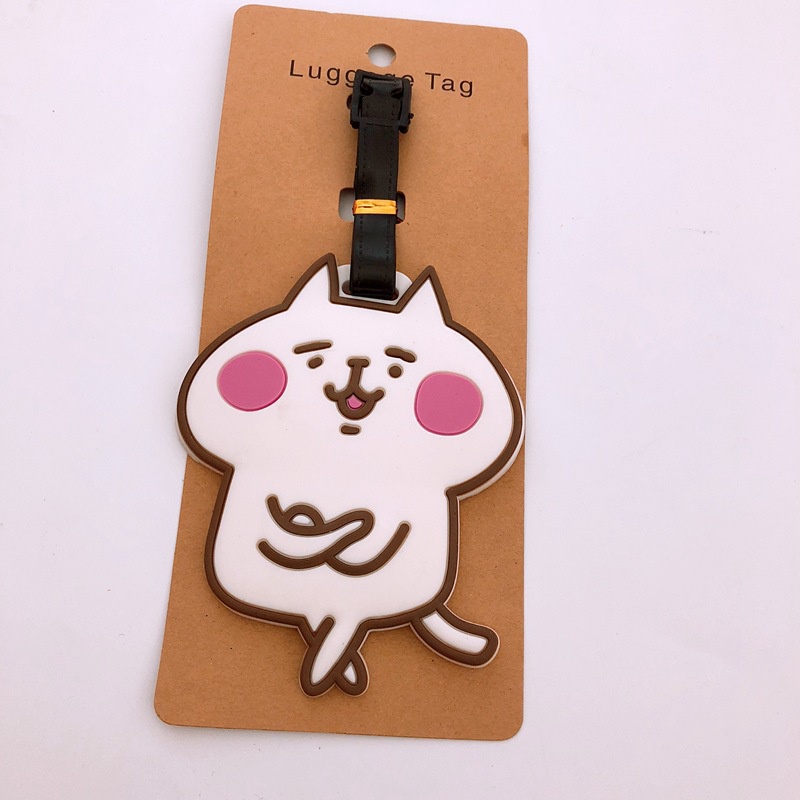 Thẻ Đánh Dấu Hành Lý Cỡ Nhỏ Hình Lòng Đỏ Trứng Anime Sáng Tạo