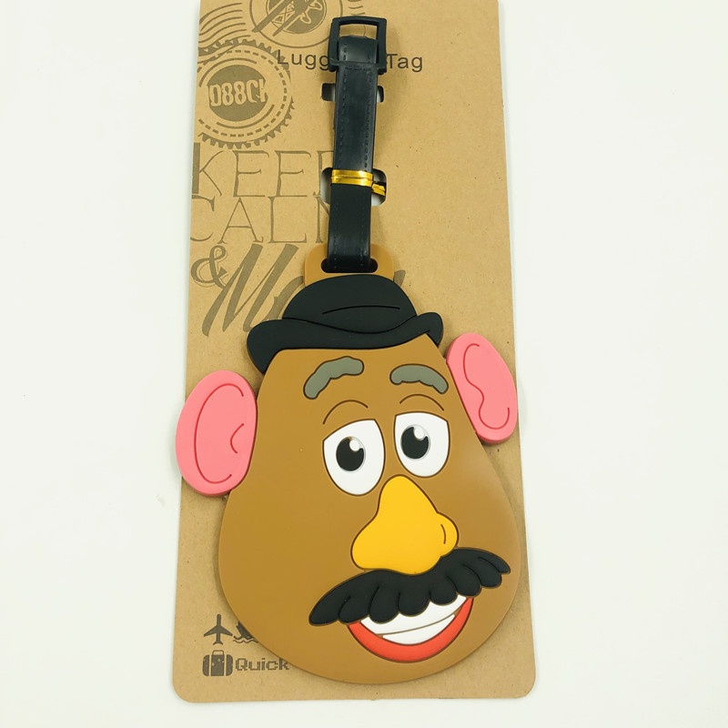 Đồ Chơi Nhân Vật Toy Story 4 Merchandise Mr. Nĩa Mr. Fork Mr. Thẻ Đánh Dấu Hành Lý Hình Khủng Long / Khoai Tây Chiên Ngộ Nghĩnh