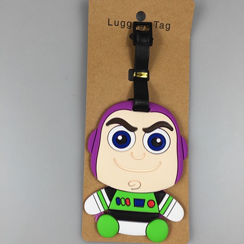 Thẻ Đánh Dấu Hành Lý Hành Lý Cỡ Nhỏ Họa Tiết Hoạt Hình Toy Story Ba Mắt Trang Trí Dễ Thương