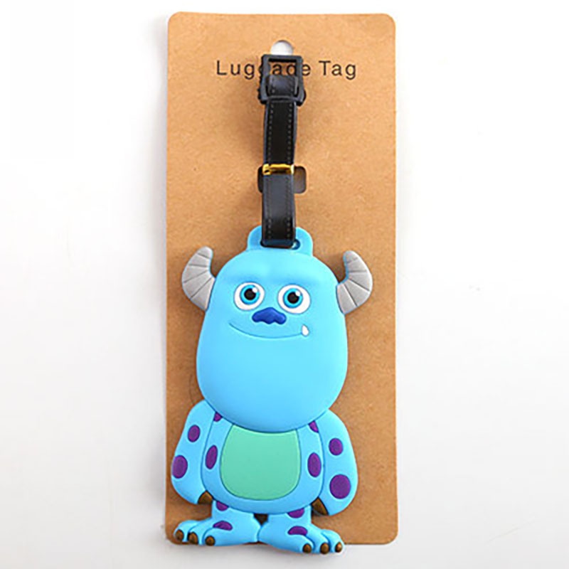 Thẻ Đánh Dấu Hành Lý Hành Lý Cỡ Nhỏ Họa Tiết Hoạt Hình Toy Story Ba Mắt Trang Trí Dễ Thương