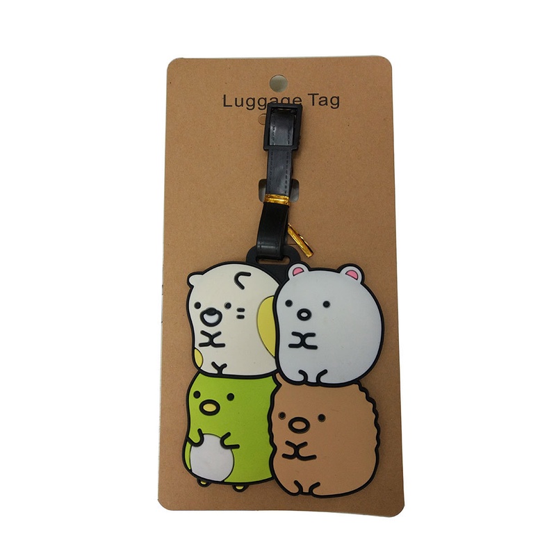 Thẻ Hành Lý Hình Sumikkogurashi Hoạt Hình Dễ Thương