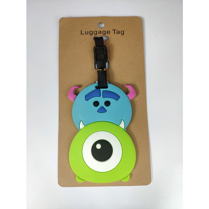 Thẻ Đánh Dấu Hành Lý Bằng Cao Su pvc Mềm In Hoạt Hình sumikkogurashi Dễ Thương