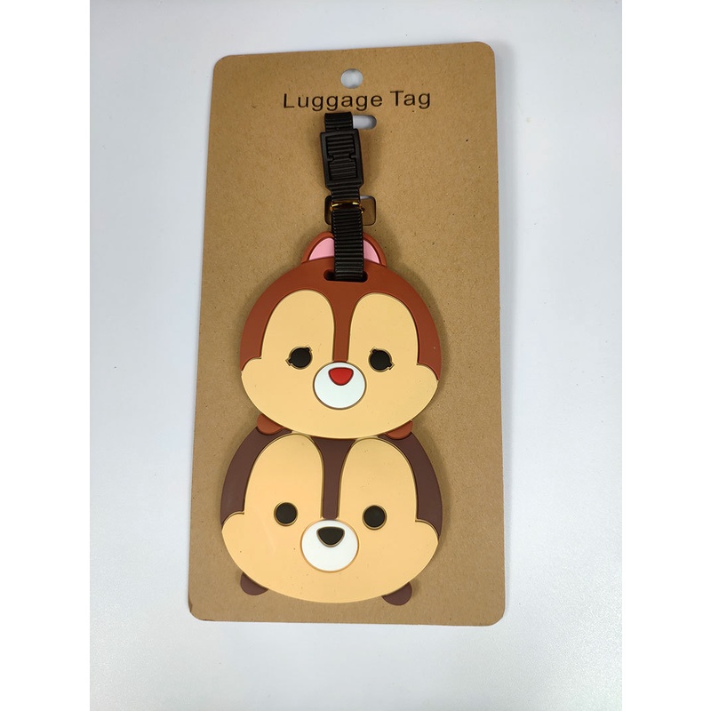 Thẻ Đánh Dấu Hành Lý Bằng Cao Su pvc Mềm In Hoạt Hình sumikkogurashi Dễ Thương