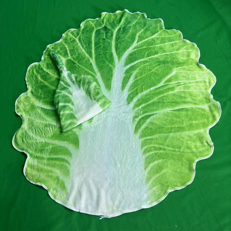 Chăn Họa Tiết Lá Cây Phong Cách Trung Quốc Vui Nhộn Cho Bé Tiểu Học