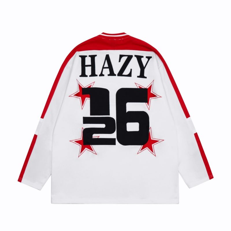 Jiashucheng Áo Thun Bóng Chày Tay Dài In Chữ Jiashucheng Phong Cách Đường Phố Mỹ Thời Trang Mùa Hè Cho Nam Và Nữ