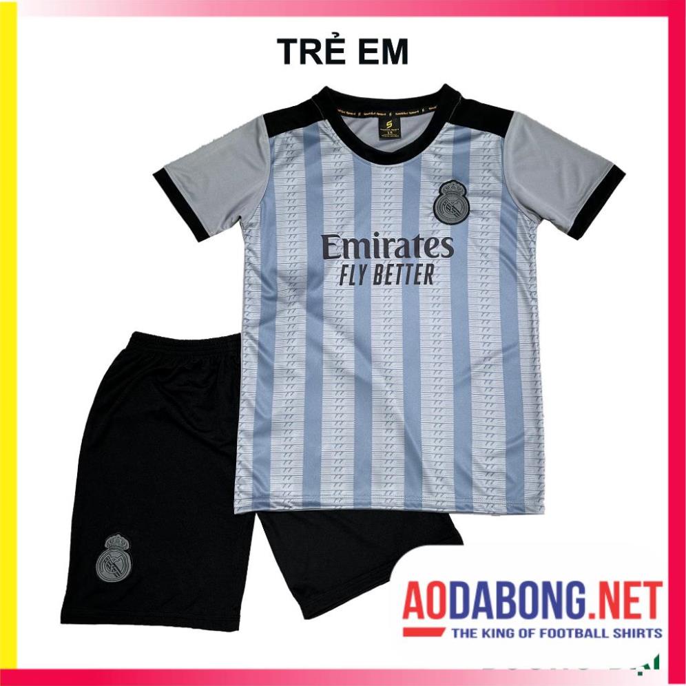 Quần Áo Bóng Đá Trẻ Em, Đồ Đá Banh Cho Bé Siêu Cưng Nhiều Mẫu Thun Lạnh Cao Cấp Không Nhăn Không Xù Lông