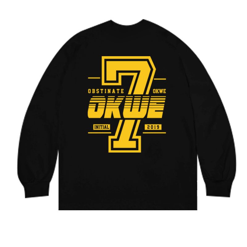 Jiashucheng Áo Thun Tay Dài Chất Liệu Cotton Phong Cách Mỹ Cổ Điển Thời Trang Mùa Thu Mới Cho Cặp Đôi