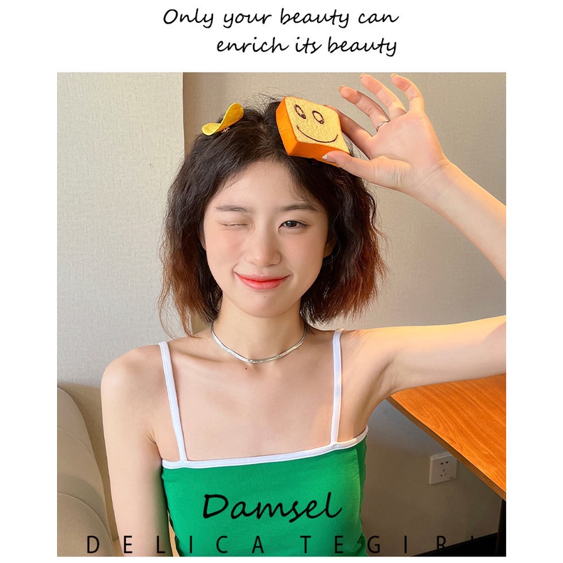 Kẹp Tóc Hình Que Kem / Thức Ăn Độc Đáo Dễ Thương Vui Nhộn Cho Bé Gái