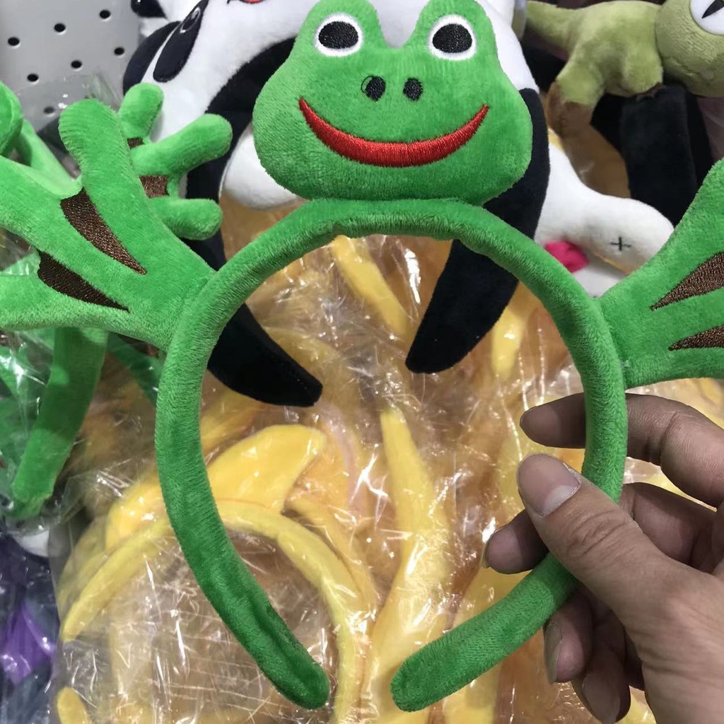 Băng Đô Cài Tóc Hình Chú Ếch Hoạt Hình Vui Nhộn Thời Trang Cho Nữ