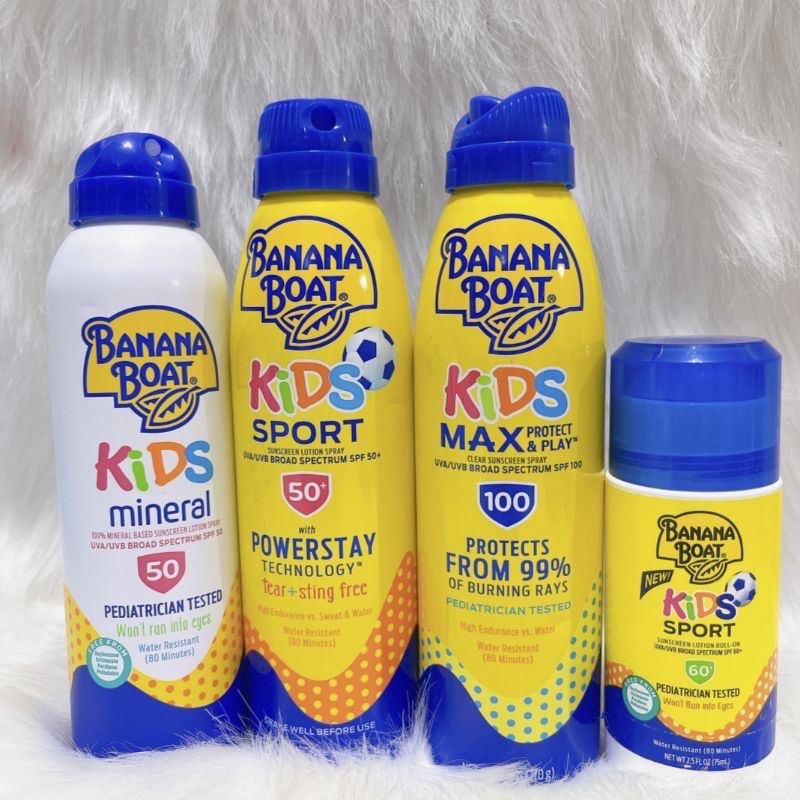 Chống nắng thể thao cho bé BANANA Boat Sport Sunscreen SPF50-100