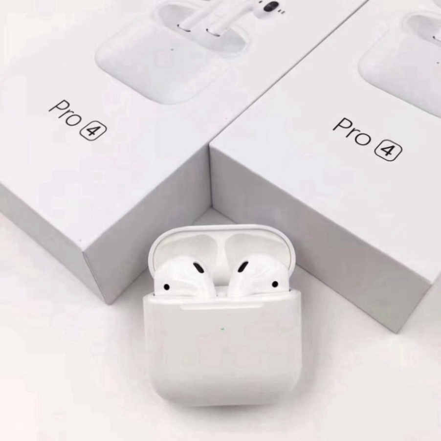 Tai Nghe Bluetooth 5.0 Không Dây Mini Pro4 Tws Tai Nghe Nhét Tai Nhỏ Gọn - tomada