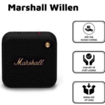 Loa bluetooth Marshall Willen bản mới chính hãng,loa không dây mini bass nhạc đồng âm thanh tối cao siêu hay